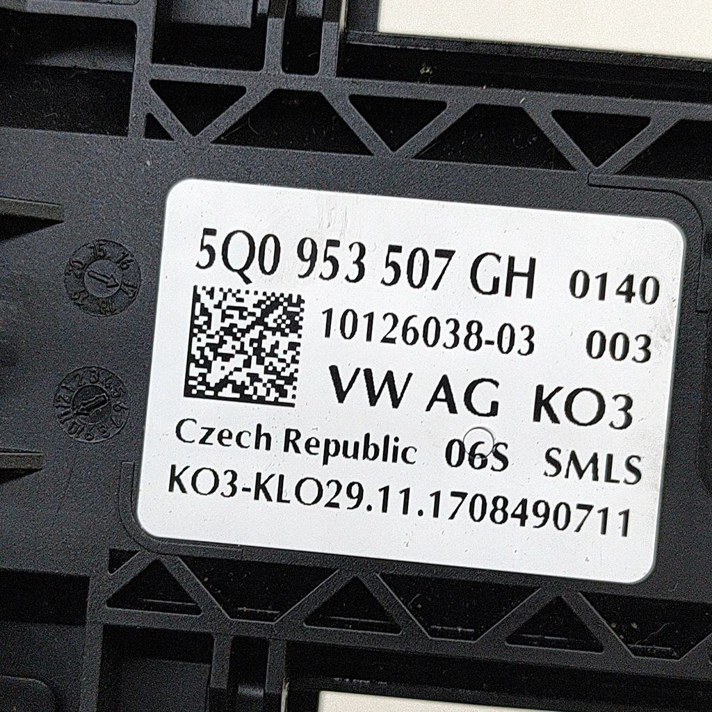 фото №7, Volkswagen golf vii 2018 рычаг / переключатель поворотники