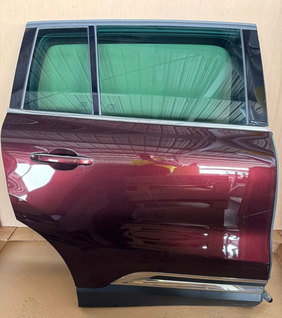 фото №1, Дверь задние правое задняя правый стекло молдинг петля tenpn renault espace v lift