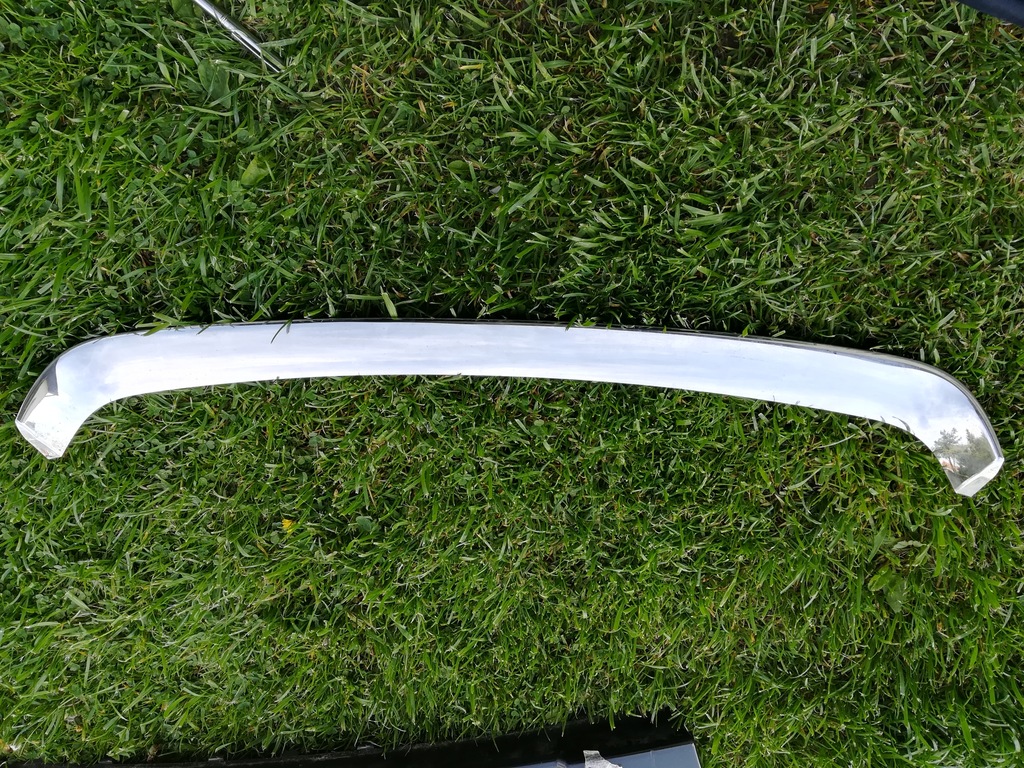 фото №1, Scenic iii хром молдинг бампера перед