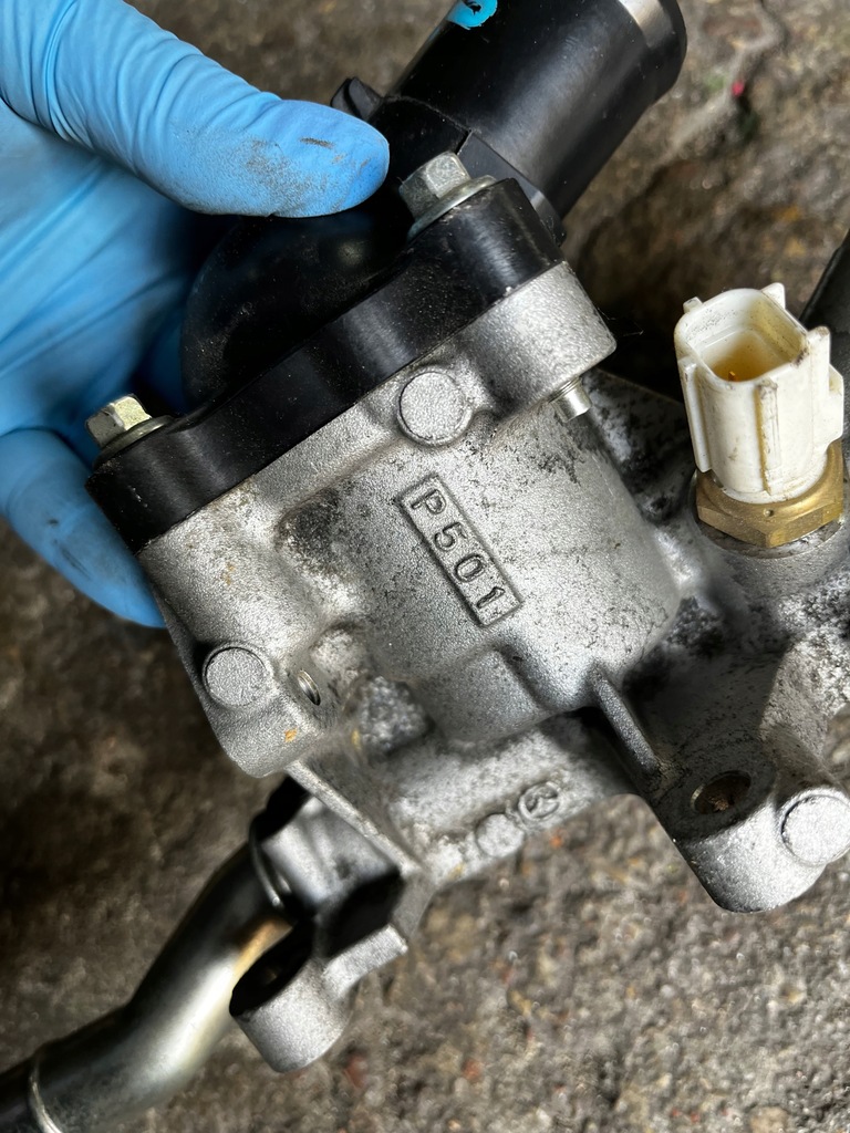 фото №6, 12 mazda корпус термостата термостат pe01-15172