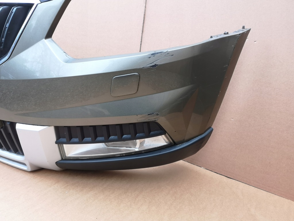 Skoda yeti scout рестайлінг  13-17 4x4 бампер передній комплектний  колір lf6x Київ