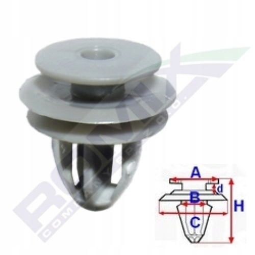 фото №1, Клипса штифт romix a175049