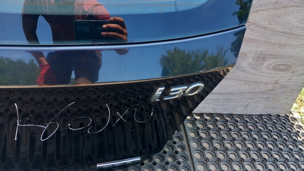 фото №7, Hyundai i30 hb крышка багажника багажника задняя 9f