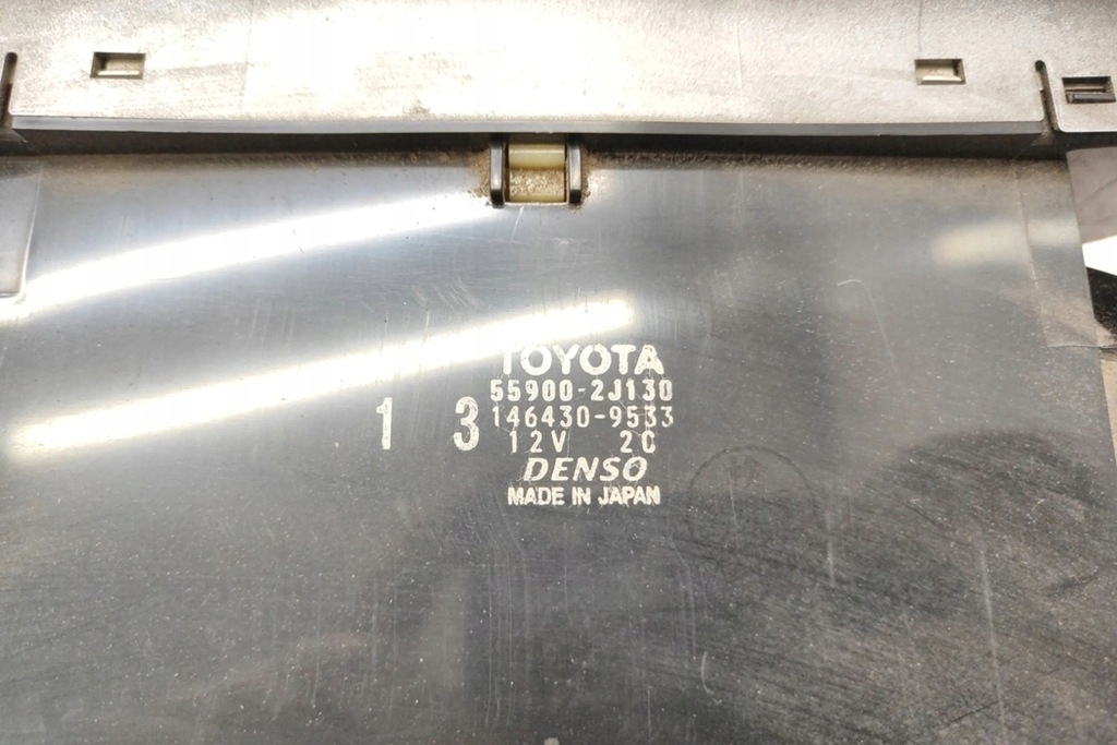 фото №8, Панель управление кондиционера toyota previa _r3_ 559002j130 2.0l дизель