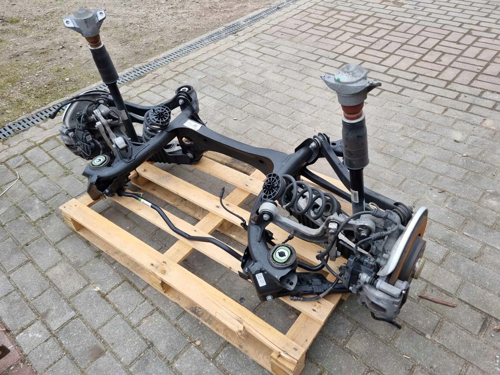 фото №5, Audi a5 22r 8w задня підвіска nowe важіль ступиця підрамник комплект