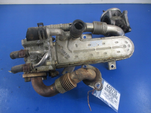 фото №5, Leon ii 1.9tdi радиатор выхлопных газов+ клапан 038131513ad