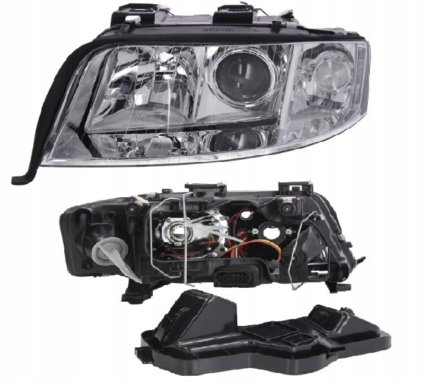 фото №1, Фара лампа левый audi a6 c5 01-05