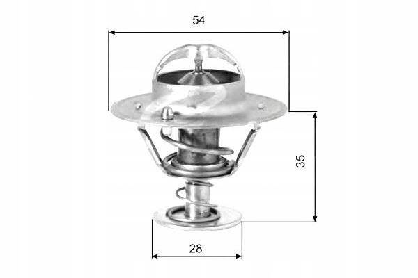 фото №1, Gates термостат nissan mazda gates