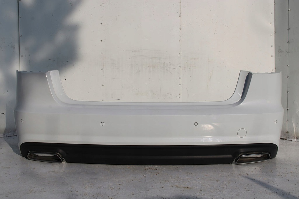 фото №8, Audi a6 sedan задняя бампер задний крышка багажника багажника 4g 4g5 лампы 2y2y ls9r biał