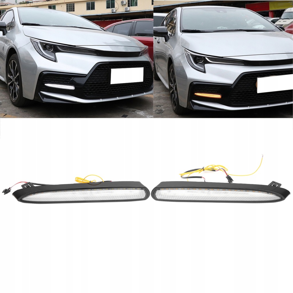 фото №8, Led drl бампер ночь driving лампа dynamic