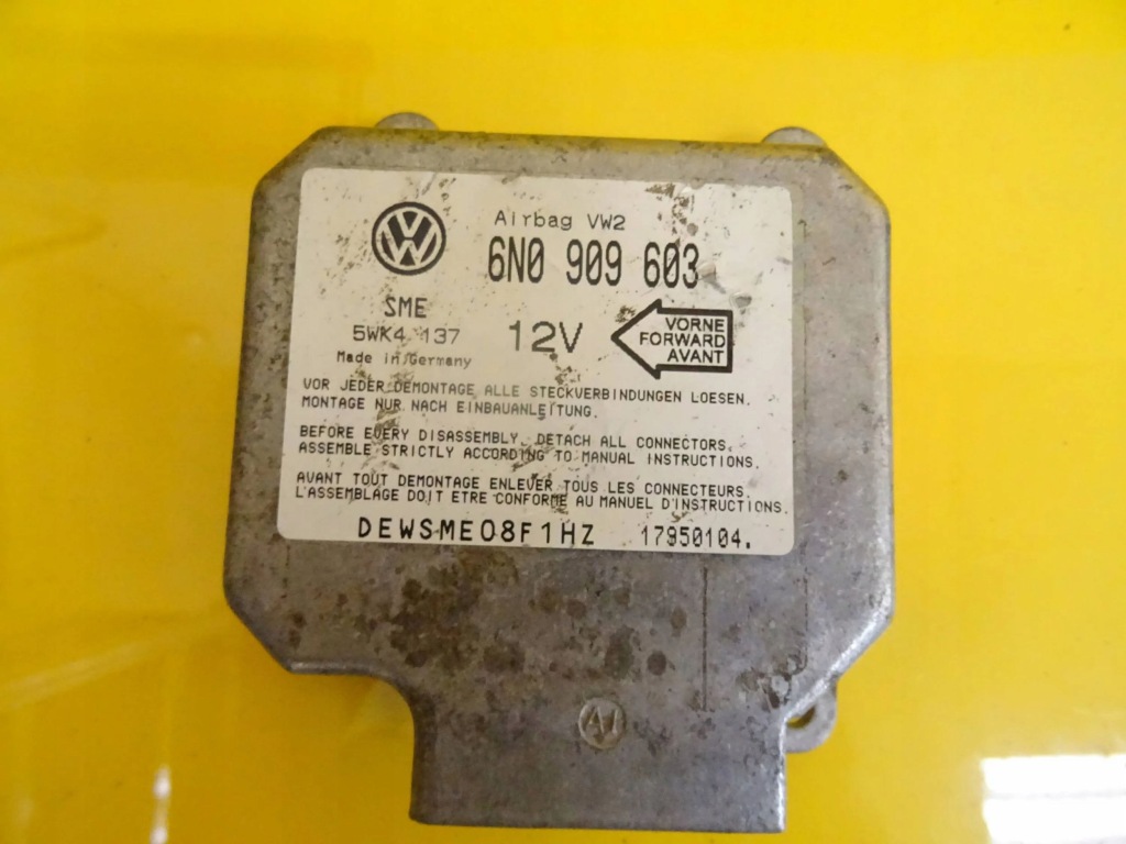 Купити Модуль датчик подушка безпеки vw passat b4 6n0909603 nr1684