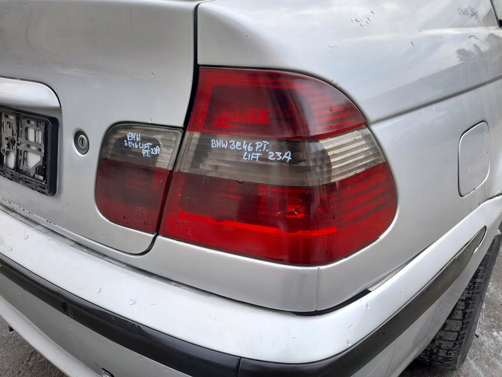 фото №11, Bmw 3 e46 lift лампа правый задняя правая задняя крыло