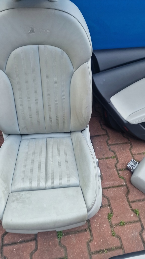 фото №11, Сидіння сидіння електричний підігрів з пам'ять заднє сидіння audi a7 шкіра s-line