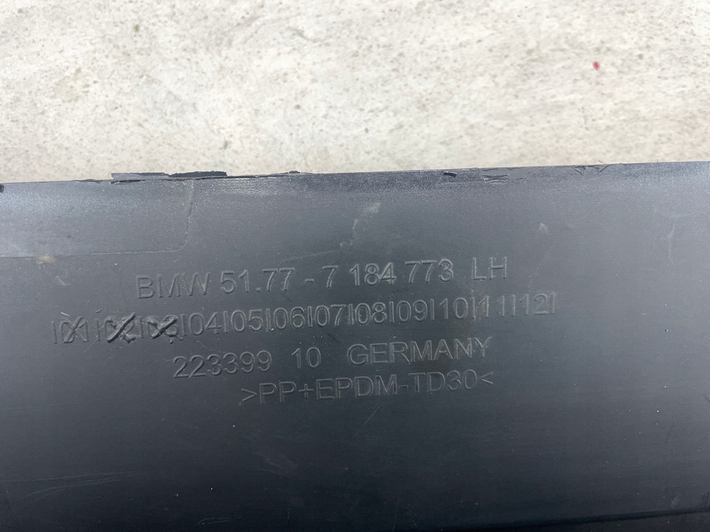фото №8, Порог молдинг порог левая bmw 5 51777184773 7184773
