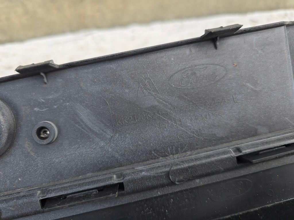 фото №11, Ford transit custom lift спойлер накладка бампера перед kk21/jk21-r17757-a