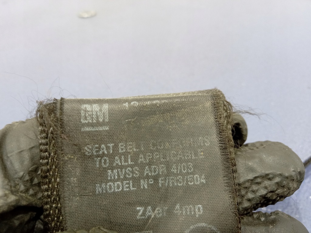 фото №6, Vectra c signum pas безпеки лівий перед 13128271