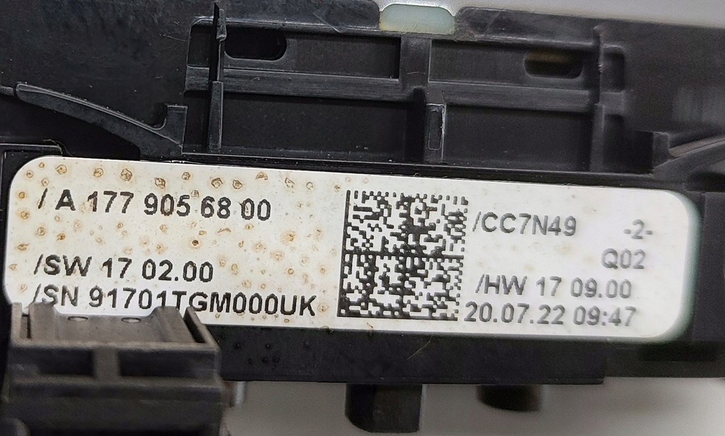 фото №7, Mercedes-benz gle w167 2020 переключатели подогрев сидений