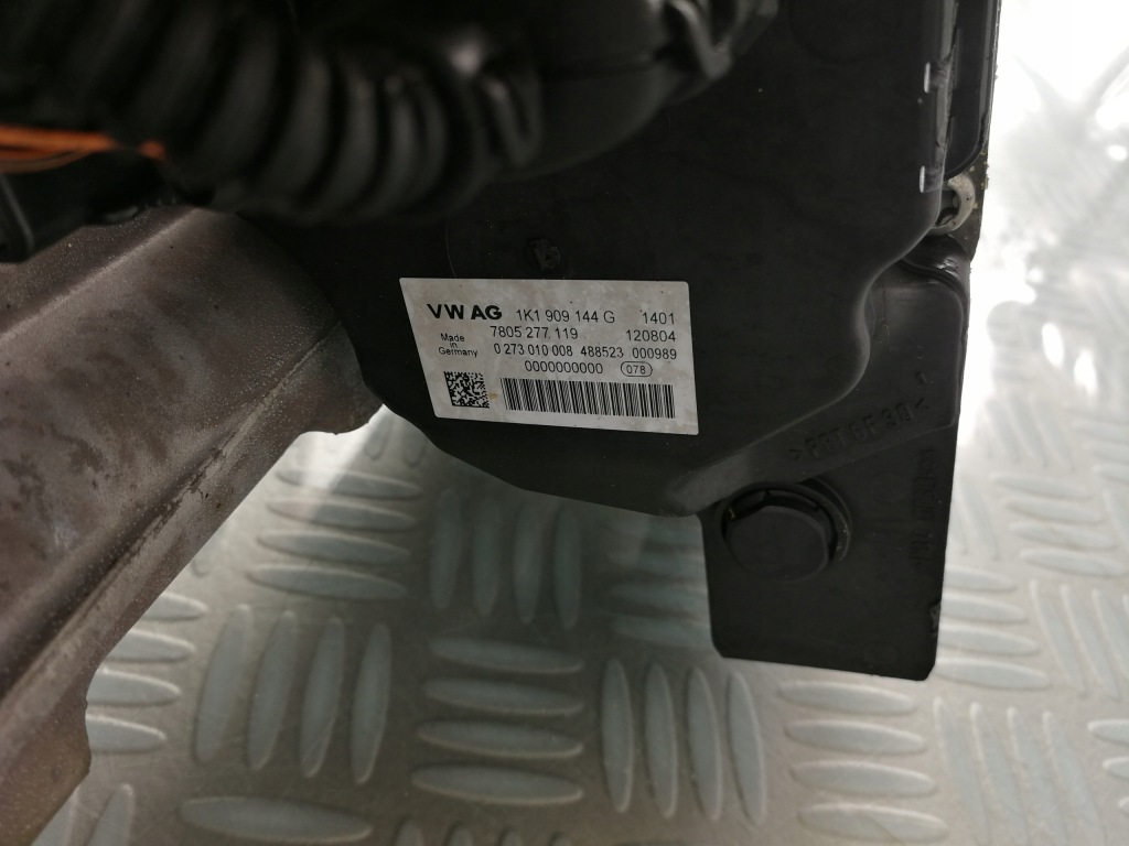 фото №10, 1k1423051bj 1k1909144g рулевая рейка трансмиссия рулевая skoda octavia ii