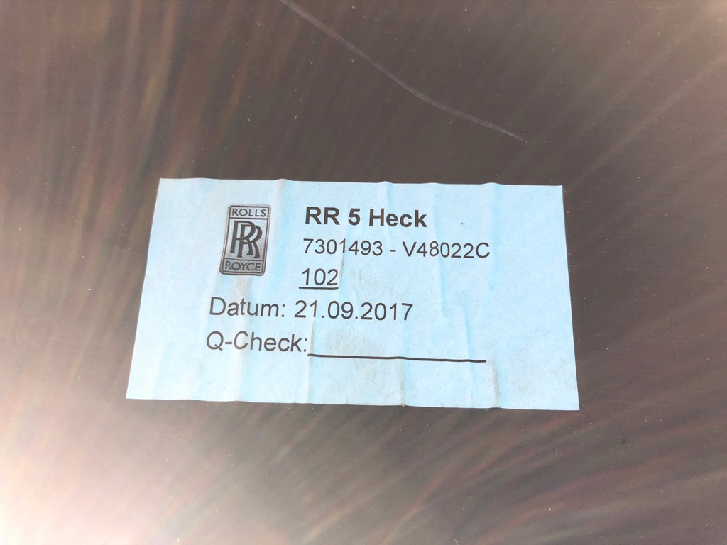 фото №15, Rolls royce wraith dawn rr5 rr6 бампер задня задній