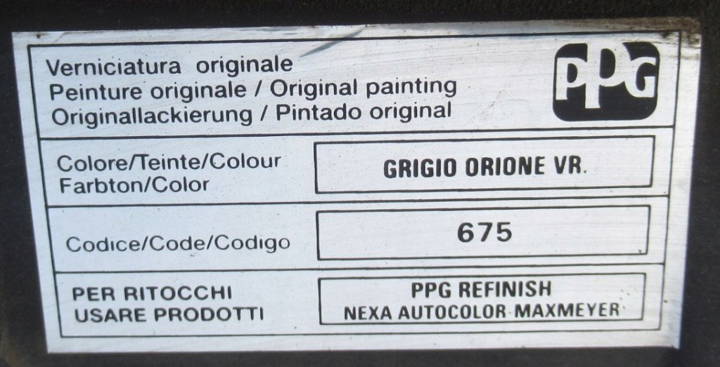 Капот крышка багажника крышка передняя двигателя fiat stilo ciemno серая 675 с Разборки
