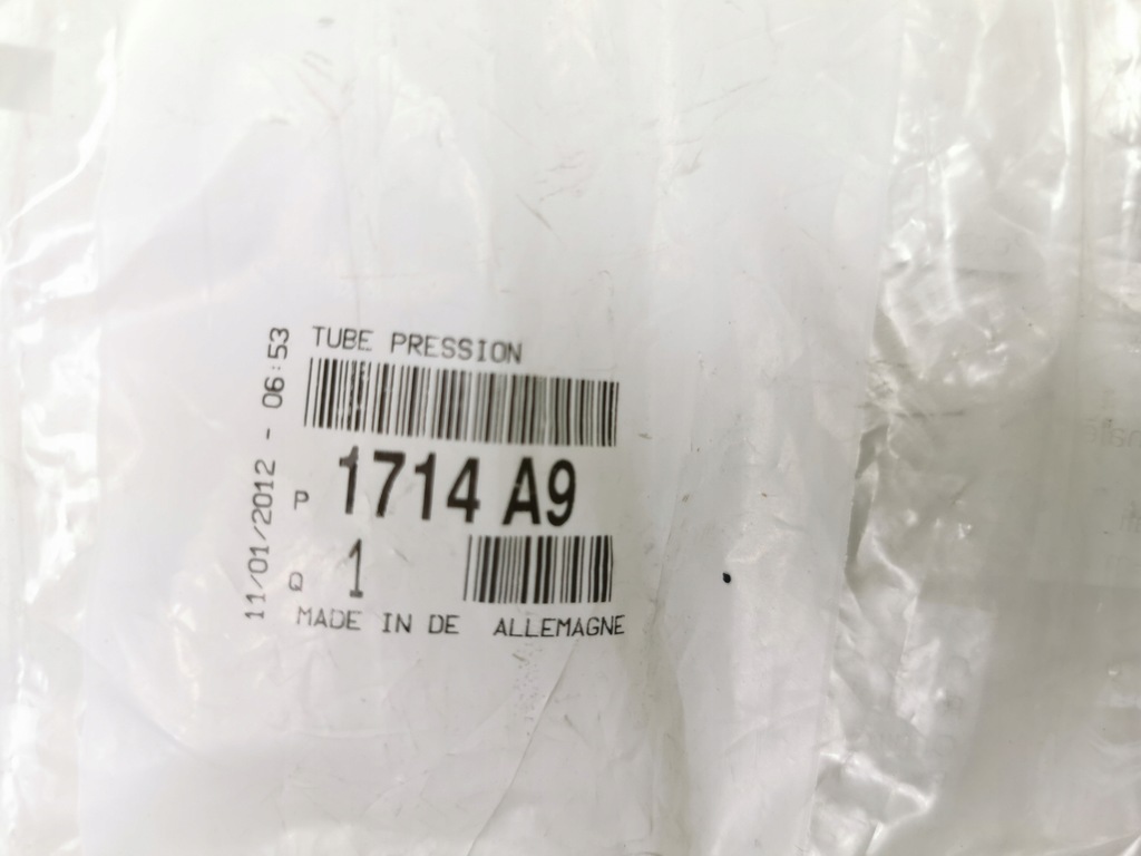 фото №7, Шланг тисковий, датчик тиску peugeot 406 оригінальний номер 1714 a9