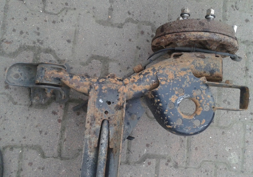 фото №14, Oś задня задня na гальмівні барабани hyundai getz 02-08