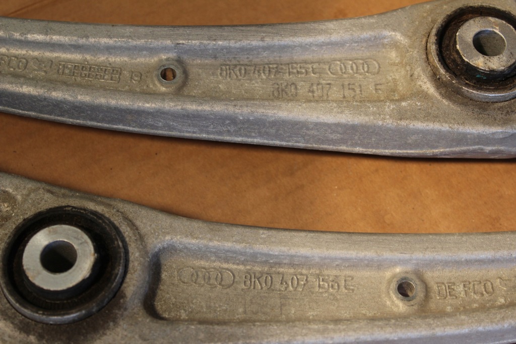 фото №8, Важіль перед комплект jak nowe audi a5 8t lift