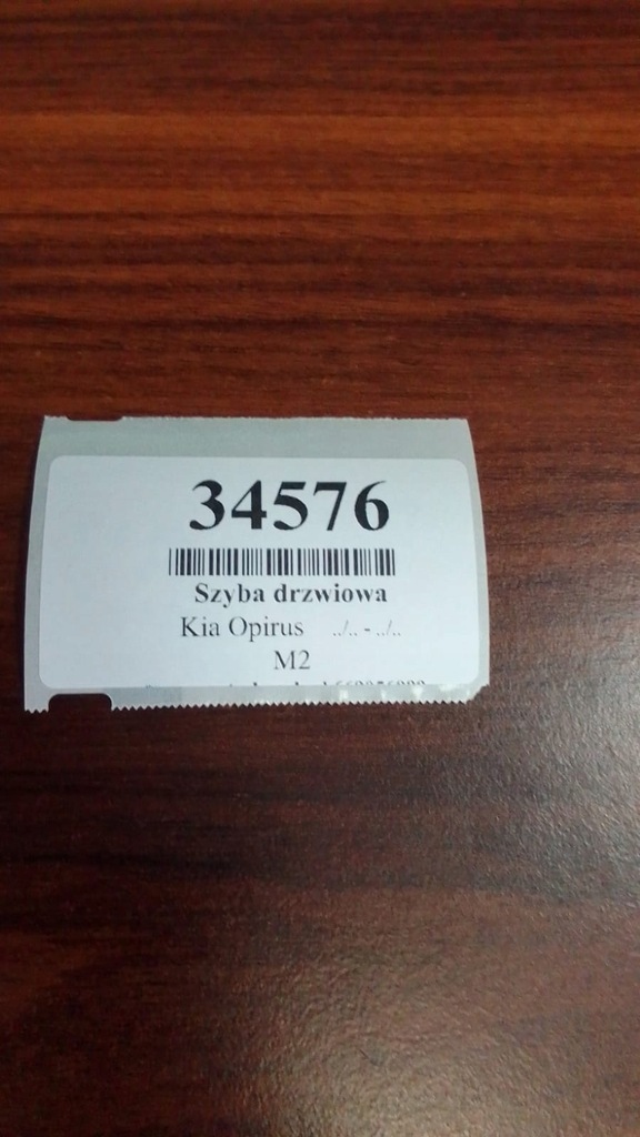 фото №4, Kia opirus стекло дверь левый задняя