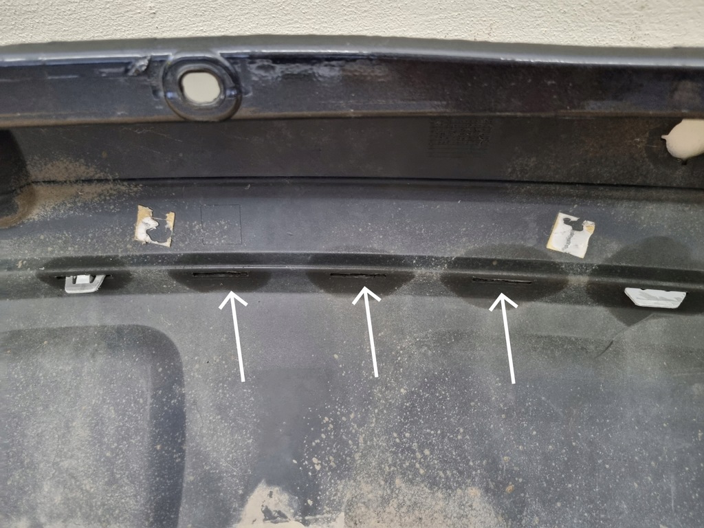 фото №12, Dacia duster i 2010- бампер задня задній 850220033r