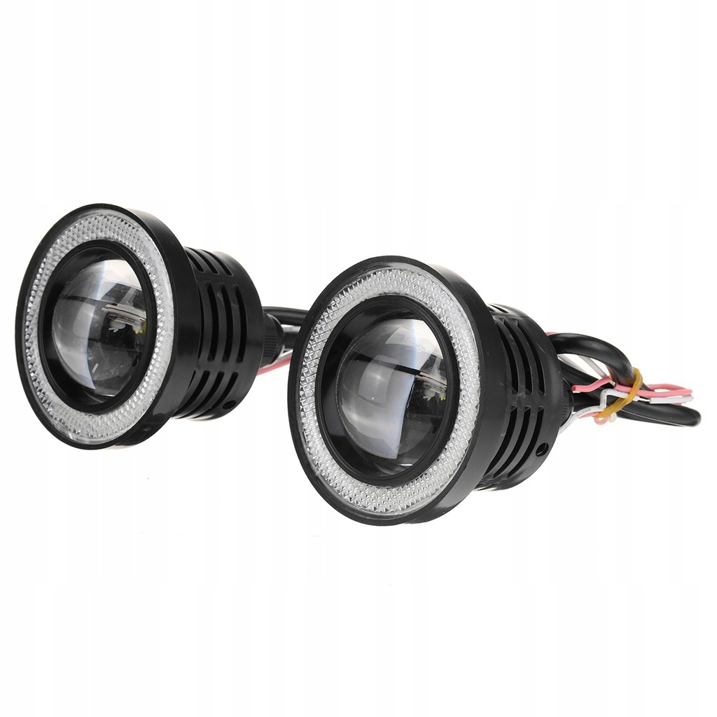 фото №5, Свет движение dziennej drl angel eye белый 89mm