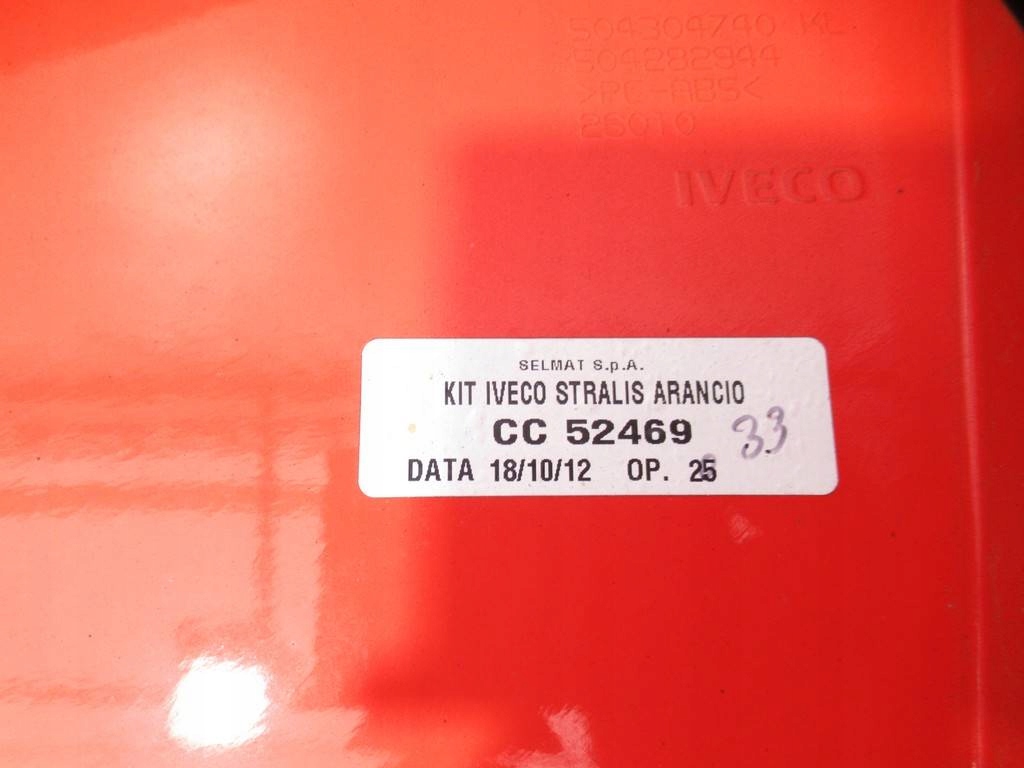 фото №4, Спойлер iveco stralis i van minibus 504304740