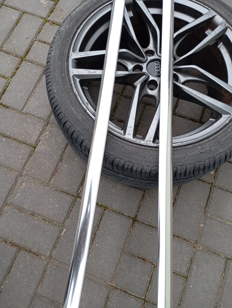 Купить Рейлинги кровельные хром комплект audi a4 b8 рестайлинг  универсал 8k9860021