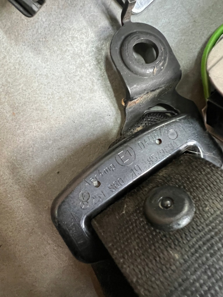 фото №5, Mercedes w164 ml ремни безопасности комплект