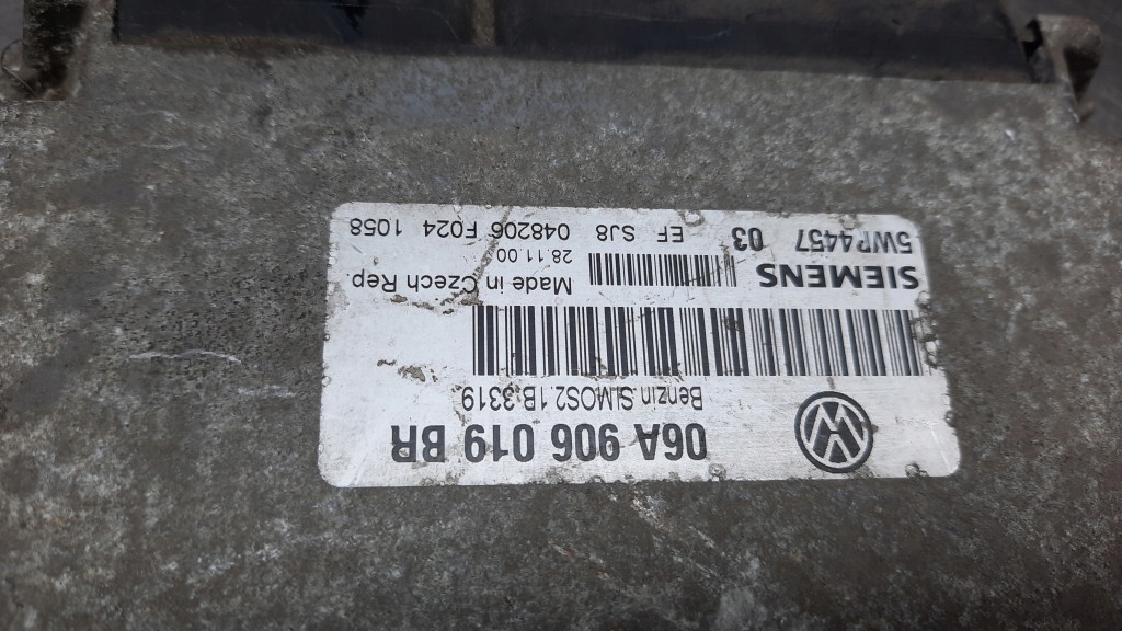 фото №5, Бортовий комп'ютер двигуна seat leon i 1.6b 01r 06a906019br