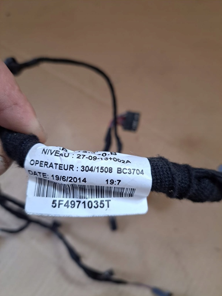 фото №1, Seat leon iii электропроводка дверь левая передняя