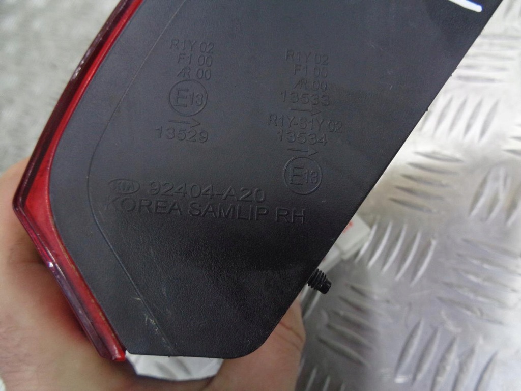 фото №8, Лампа правая задняя задняя led w крышка kia ceed 2 ii hb 5d 12- 92404-a20 europa