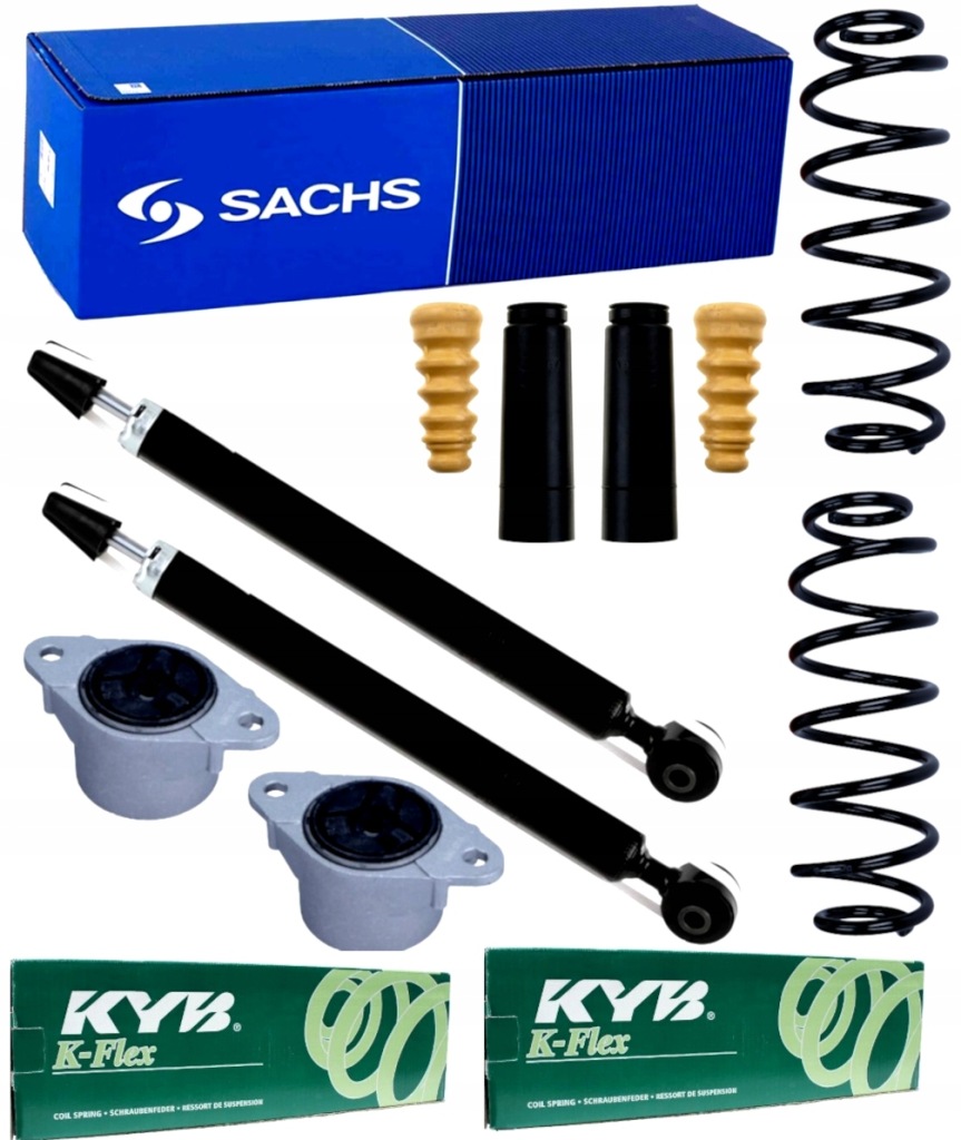 фото №1, Амортизатори подушки безпеки пружини задня ford fiesta vi mazda 2 sachs + kayaba