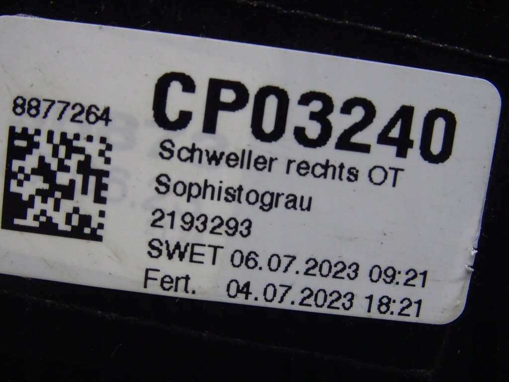 фото №14, Молдинг порог правая bmw 7 g70 51779464150 llu