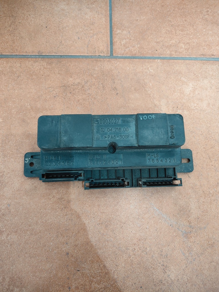 фото №1, Smart fortwo ii блок керування модуль світла комфорту 0003027