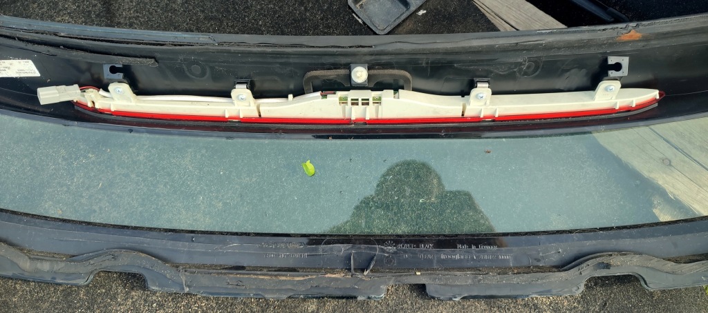 Купить Спойлер стекло крышки багажника задняя honda civic viii 06-11 hb 3d 5d + стоп