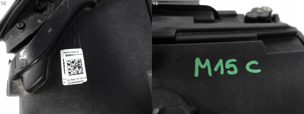 фото №12, Audi a3 rs3 s3 8v0 lift 16-20 лампа левая matrix full led eu