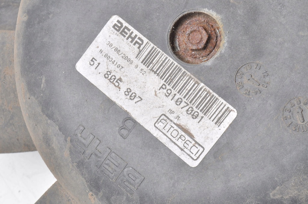 фото №7, Citroen nemo 1.4 hdi вентилятор радіатора wody 51780703