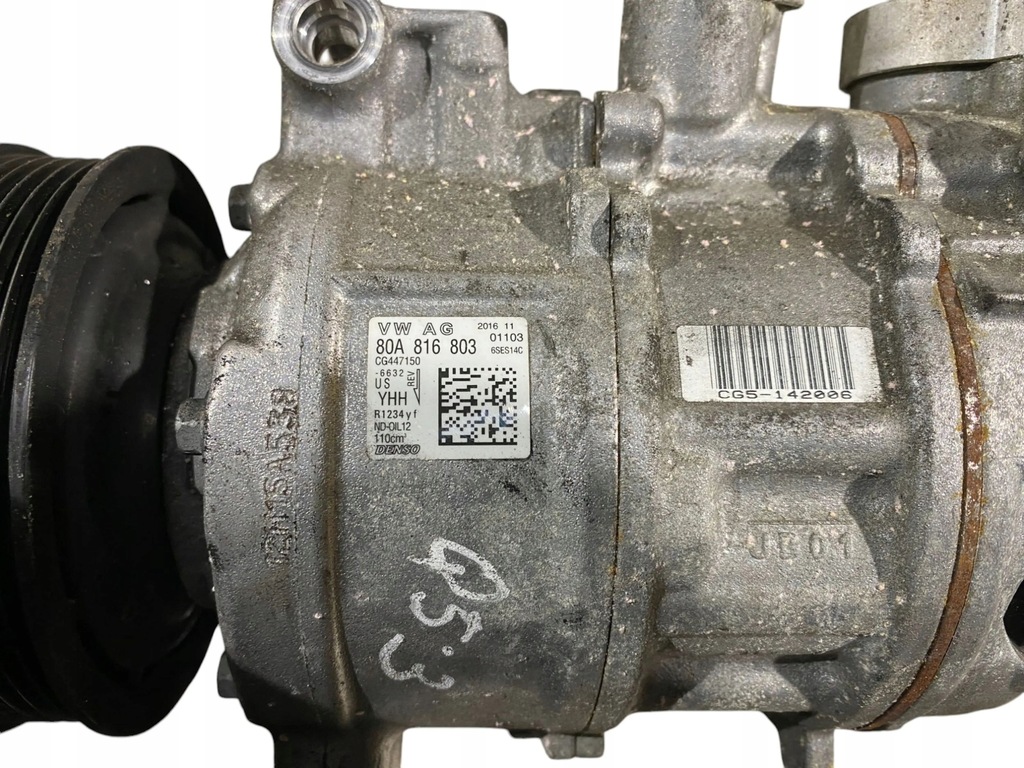 фото №8, Audi q5 sq5 2017 компрессор / компрессор кондиционера a/c