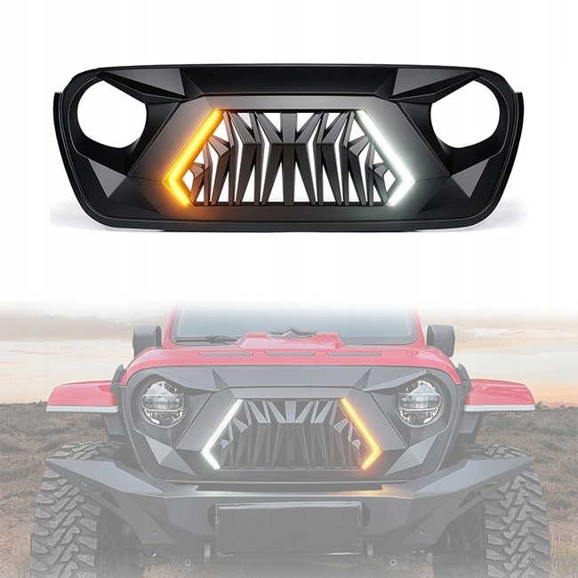 фото №1, Решётка радиатора do jeep wrangler jl , gladiator jt 2018-2025