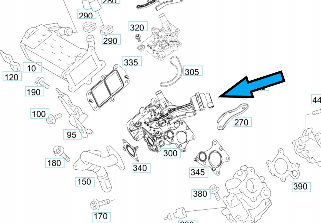 фото №5, Клапан вакууму egr mercedes a6511410369 om651
