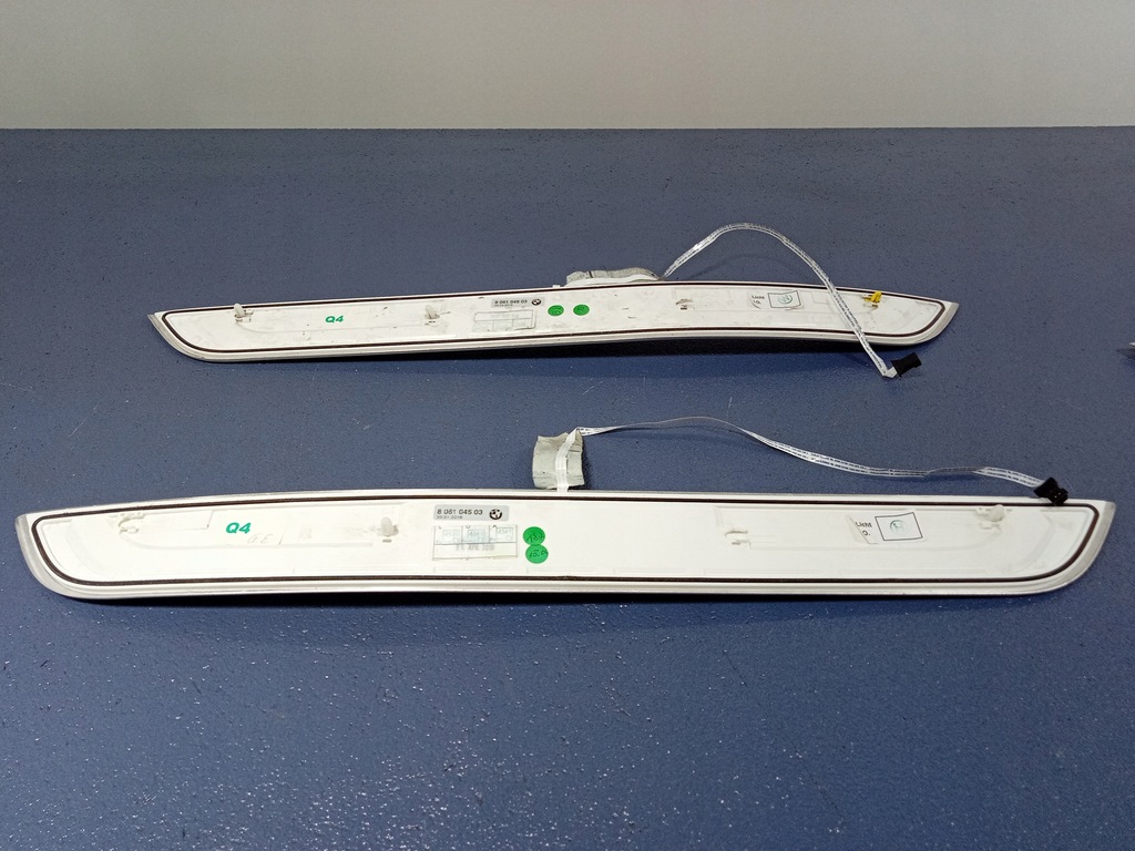 фото №8, Bmw 7 g12 накладки пороговые m набор комплект