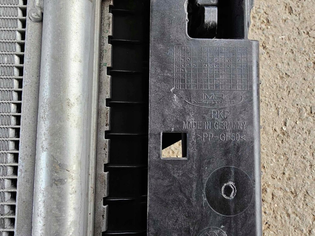 Комплект радиатор вентилятор ремень передний усилитель skoda octavia iv 4 Цена