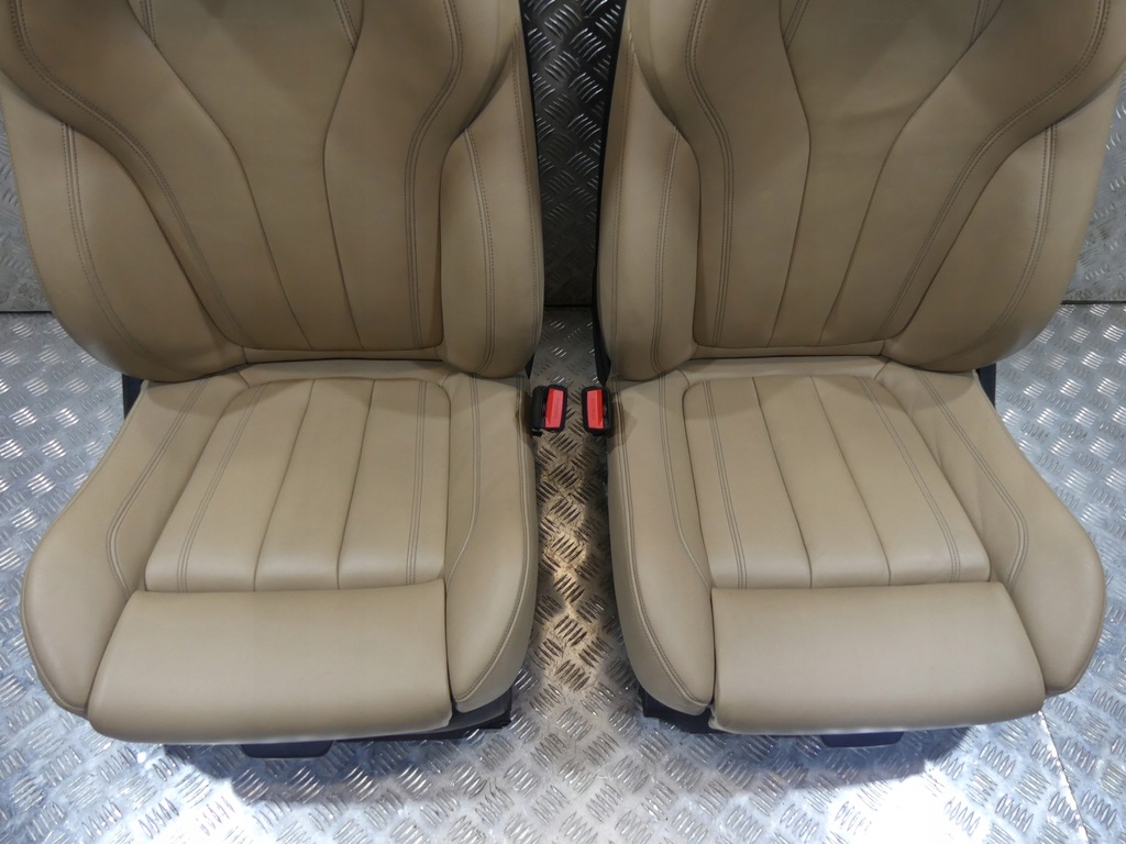 фото №8, Bmw x6m f86 x6 f16 оббивка сидіння заднє сидіння тунель шкіра / sonoma