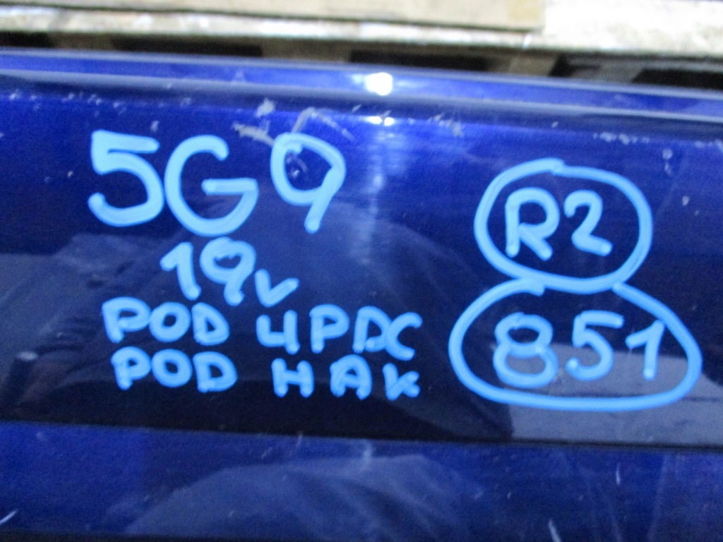 фото №10, Бампер vw golf vii 5g9 19r pod hak pdc задняя