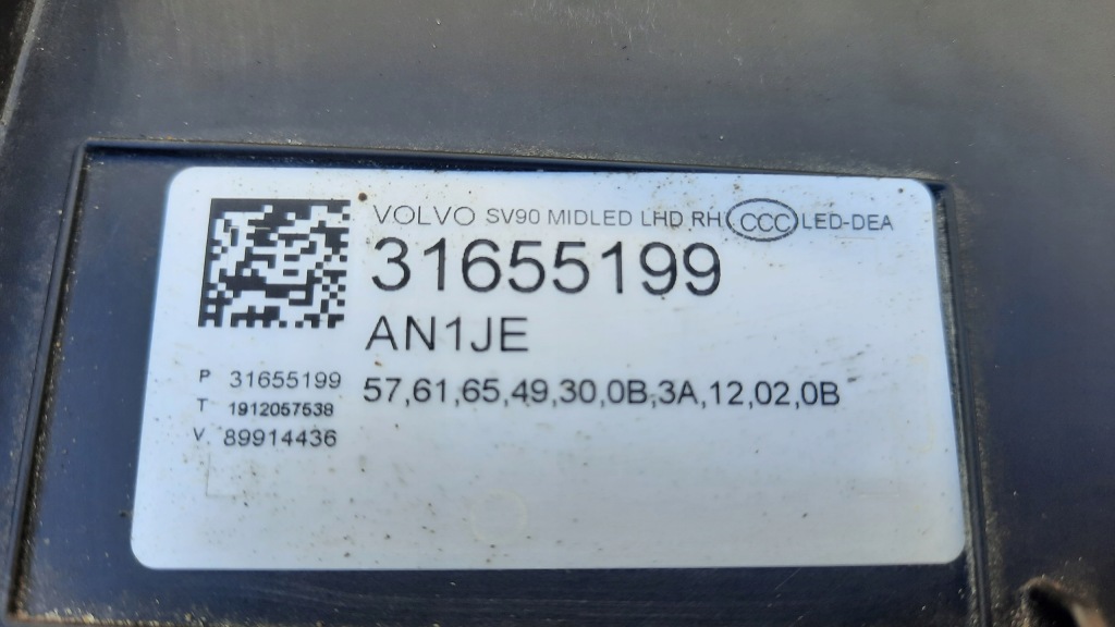 фото №5, Volvo s90 v90 full led лампа передня